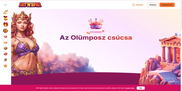 Hit'n'Spin Casino VIP programja mobilon